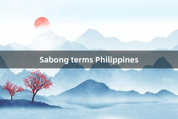 Sabong terms Philippines