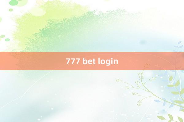 777 bet login