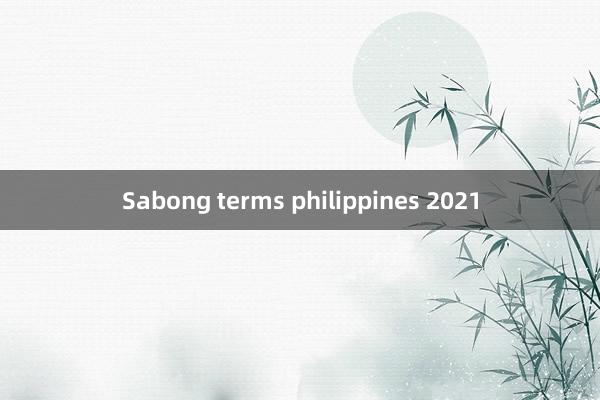 Sabong terms philippines 2021