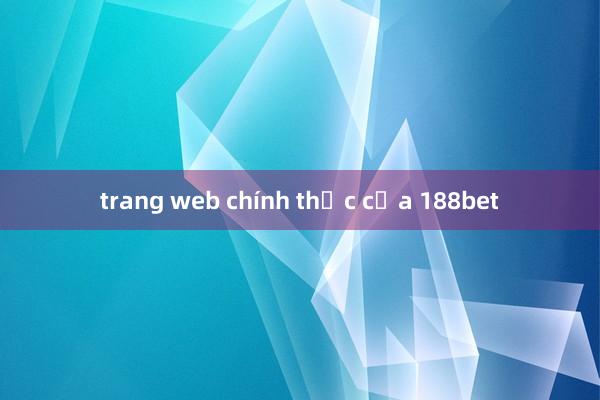 trang web chính thức của 188bet