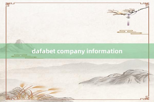 dafabet company information